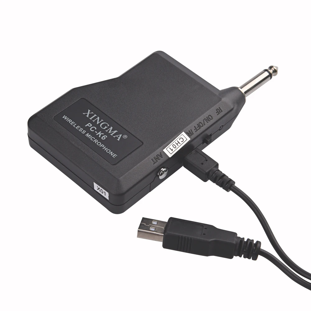 Перезаряжаемый микрофон Беспроводная микрофонная система ручной светодиодный