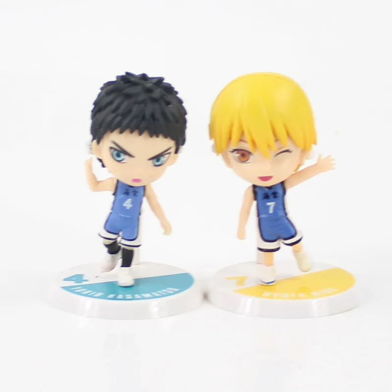 6 шт./лот 7 см аниме баскетбольный куроко Kuroko no Basuke Edition ПВХ экшн фигурка корзина