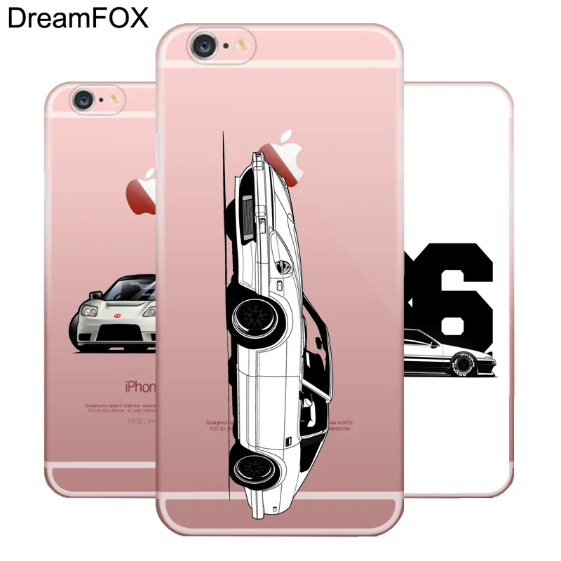 N242 Ae86 жесткая Автомобильная мягкая ТПУ Силиконовая крышка для Apple iPhone 11 Pro XR XS Max 8X7