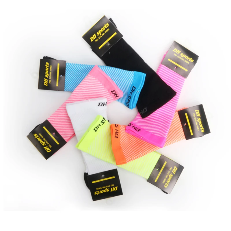 2018 высокое качество профессиональные велосипедные носки Мужчины Женщины
