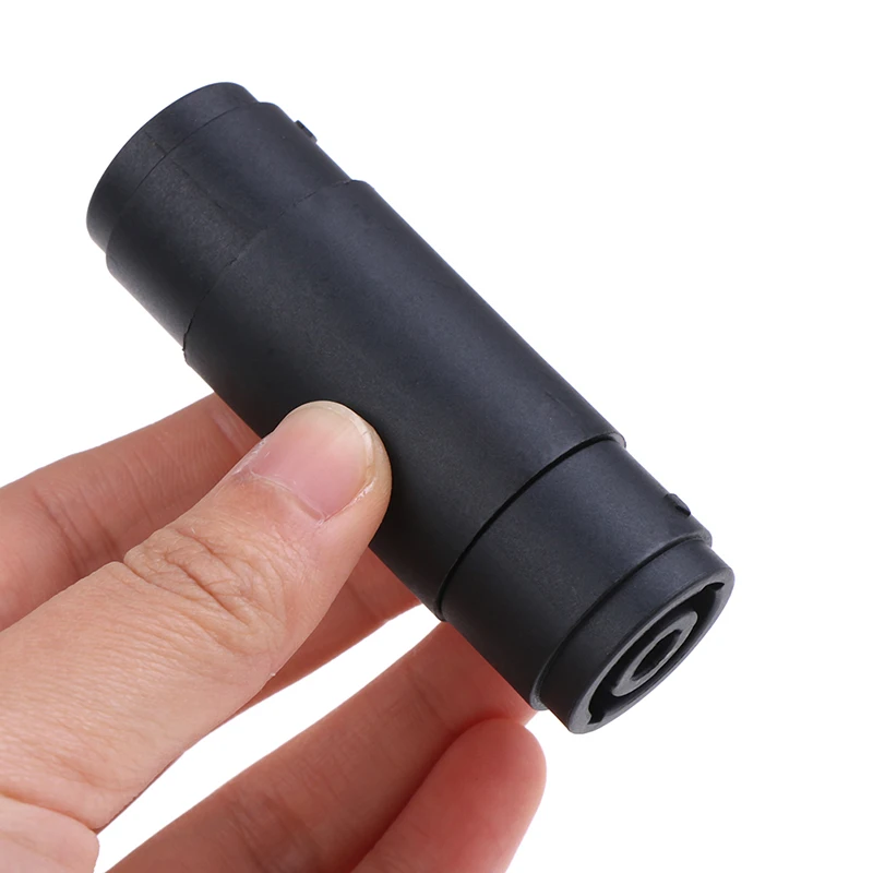 

2 Pcs 4-Pin Pole Female To Female Speakon Coupler Adapter Audio Cable Connector
