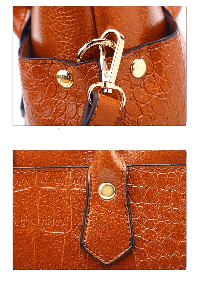 Бренд Для женщин из искусственной кожи аллигатора Crossbody сумки одноцветное Цвет роскошные сумки Для женщин сумки Дизайнер Дамы Повседневная Наплечная Сумка E085