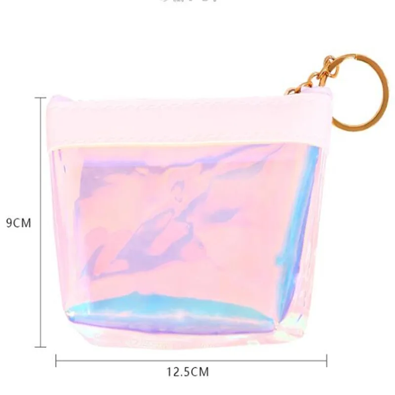 Женские кошельки лазерный милый держатель для карт мини-сумка ключей и денег