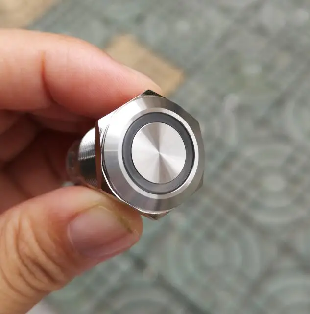 Светодиодный антивандальный Электрический переключатель из нержавеющей стали 19