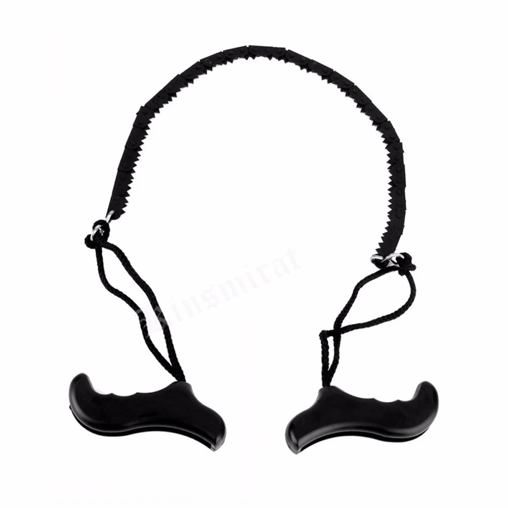 

Outdoor wire saw portable camping hiking emergency survival hand tool gear foldable chainsaw cut wood hunting fishing tool