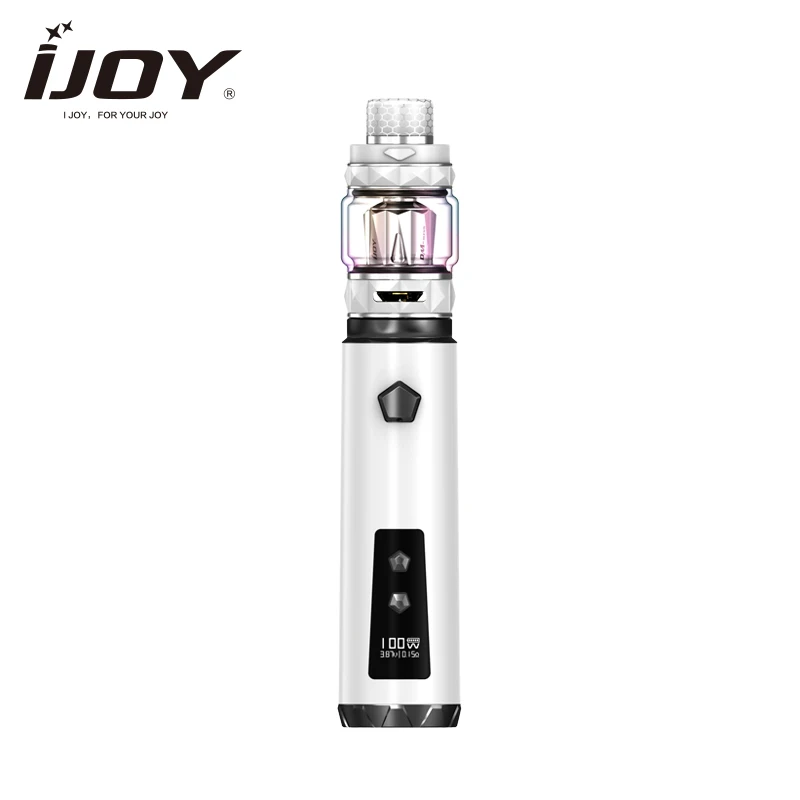 Оригинал IJOY SABER 100 Вт комплект с 5 мл Diamond Subohm Tank Saber MOD электронная сигарета вейп