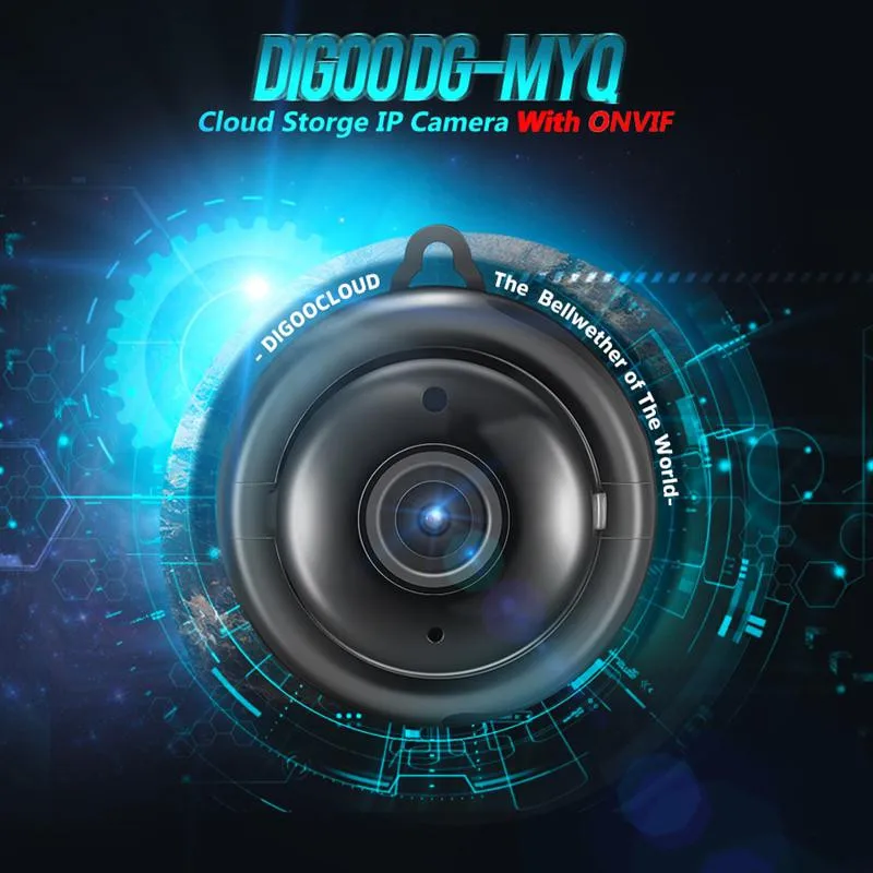 DIGOO DG-MYQ Облачное хранилище 720P Wi-Fi ночное видение мини аудио Умный дом Безопасность ip-камера Обнаружение движения сигнализация детский монитор