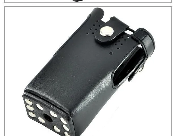 Кожаный чехол honghuismart Сумка держатель через плечо для motorola gp328 gp340 gp380 gp3188 ep450 ht750 и