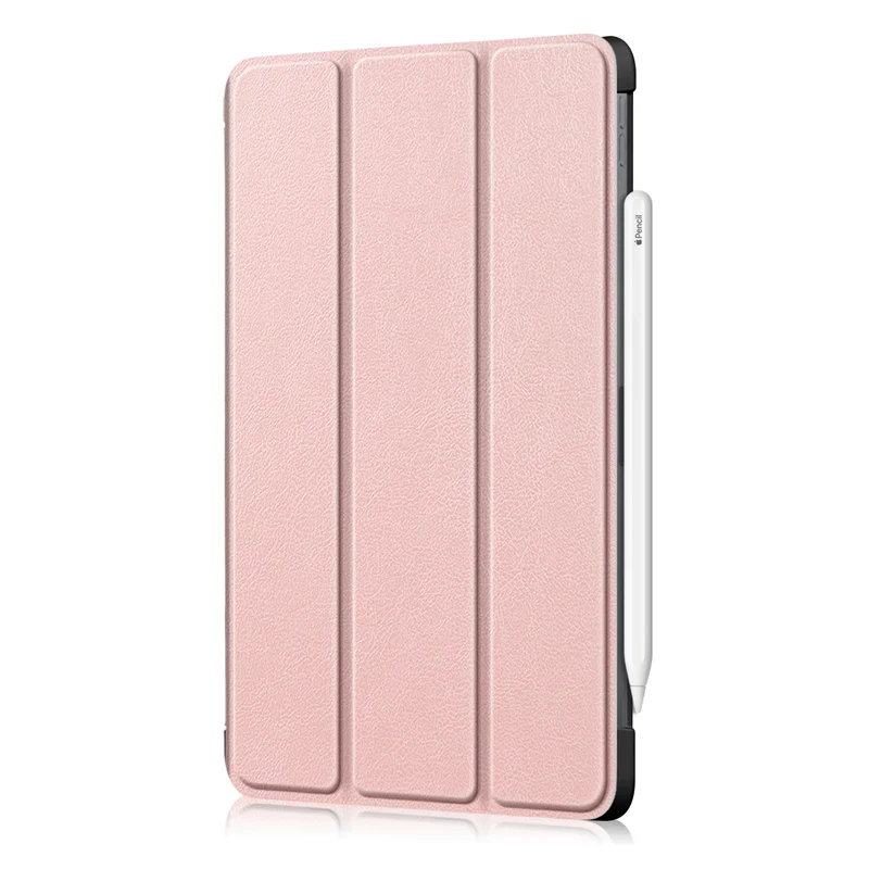 Flip Flower Painted Case for New IPad Pro 11 Release Ultra Slim PU Leather Trifold Stand Cover for IPad Pro 11 Case Fundas
