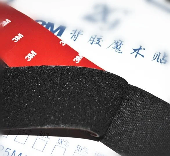 2meters/bag 3/4"(20mm) width Self Adhesive hook and loop Tape with 3m glue.3m backing hook& loop.high temperature resistant