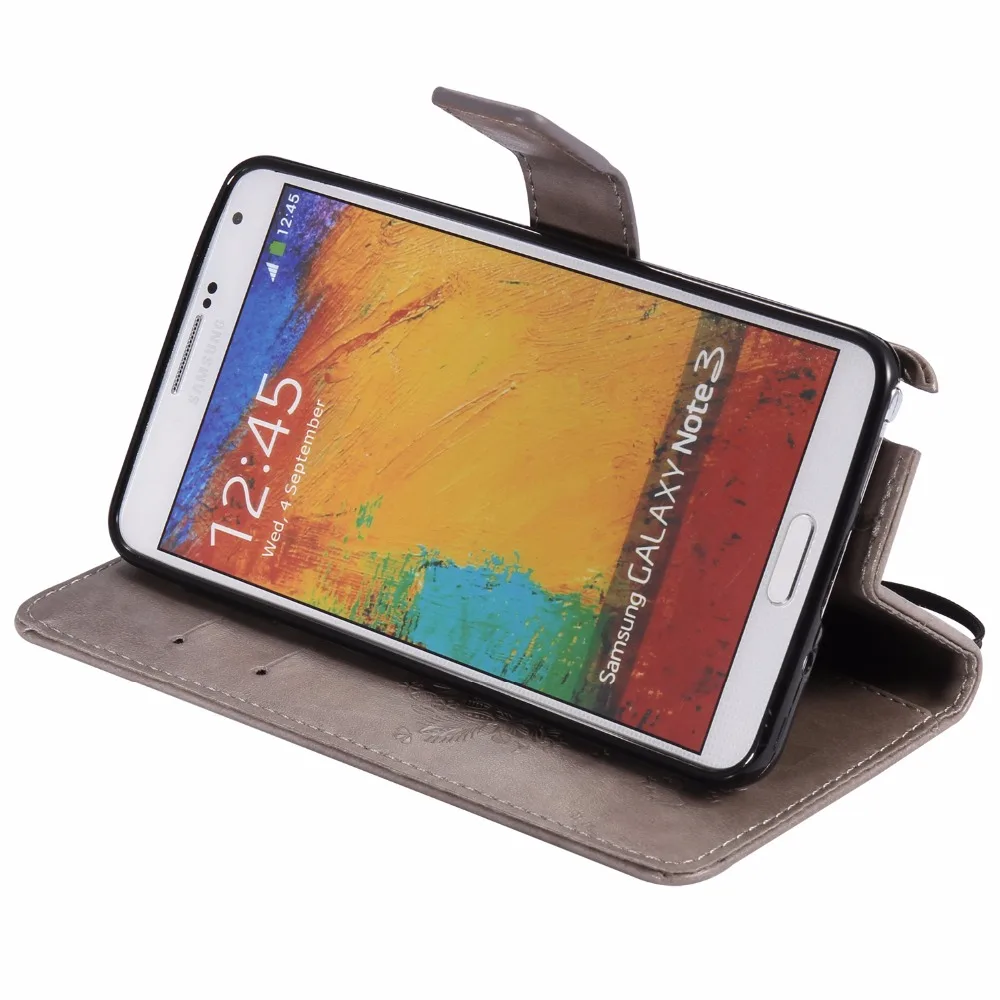 Чехлы для телефона ARYIKUM откидной Чехол Samsung Note 3 чехол Galaxy III N9000 N9005 SM-N9005 | Мобильные