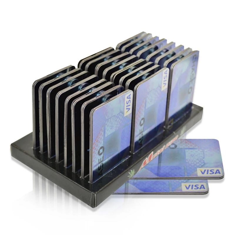 40 шт./лот Новинка 2017 креативная металлическая трубка для курения карт Магнитная