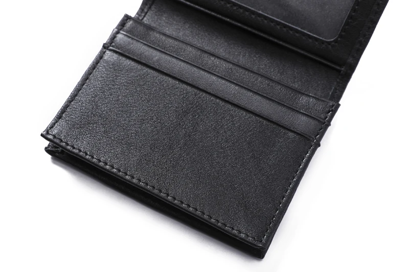 Wmnuo Business Genuine Leather Card Holders Male Korean Mini Braided Head Layer Cowhide Male And Female Multi-card Wallet Unisex