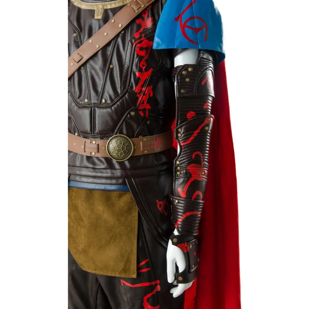 Мстители Тор 3 Ragnarok Odinson Косплей Арена Костюм Гладиатора битва полный комплект косплей наряд Хэллоуин Карнавальный Костюм