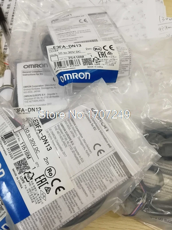 Фотоэлектрический выключатель OMRON 100% новый оригинальный датчик с проводом 2 м