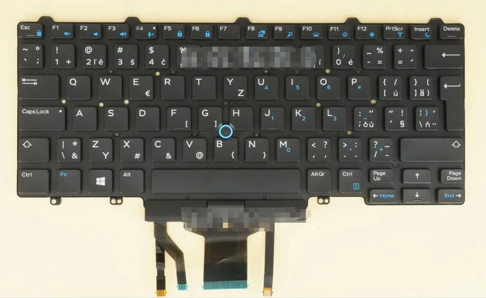 Новая клавиатура для DELL Latitude 5450 5480 5488 7480 7490 5490 5491 5495 канадский/Латинский