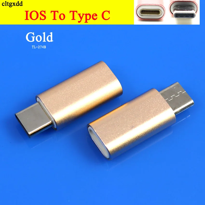 1 шт. адаптер Type C с разъемом папа к Micro USB гнезду OTG Поддержка синхронизации данных