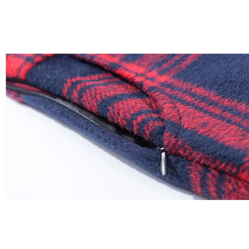 Зимние теплые большие размеры 6XL 5XL XXXXXXL красные шерстяные винтажные модные повседневные женские клетчатые длинные юбки макси с высокой талией для женщин