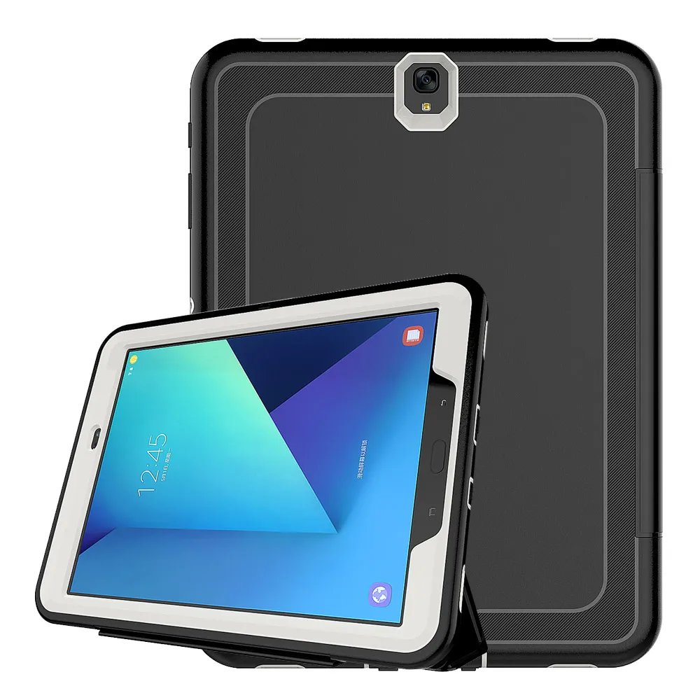 5 Противоударный Heavy Duty 3-складной стенд Дети чехол для Samsung Galaxy Tab S3 9,7 T820 SM-T820 T825 Smart Sleep Wake UP Чехол Funda - Цвет: 5