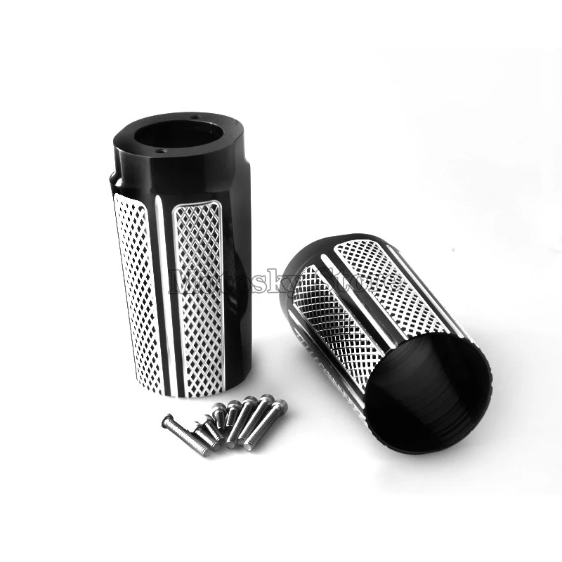 Передняя крышка багажника вилки мотоцикла для Harley Touring FLTR FLT FLHR алюминиевые