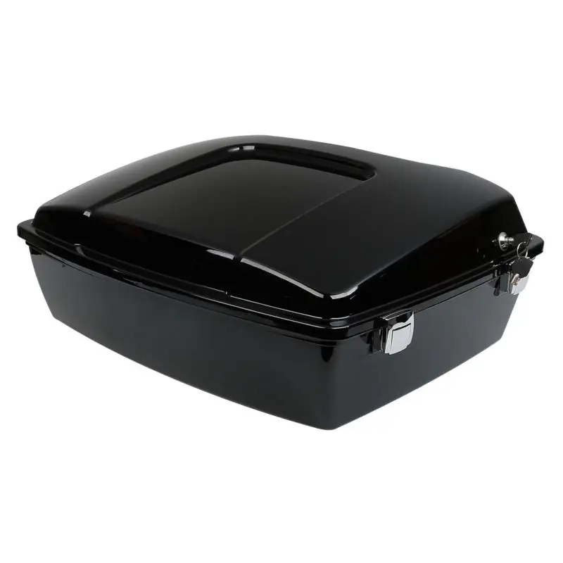 Черный пакет багажник с защелкой для Harley Tour Pak Touring Road King Electra Glide 1997 13|black trunks|harley
