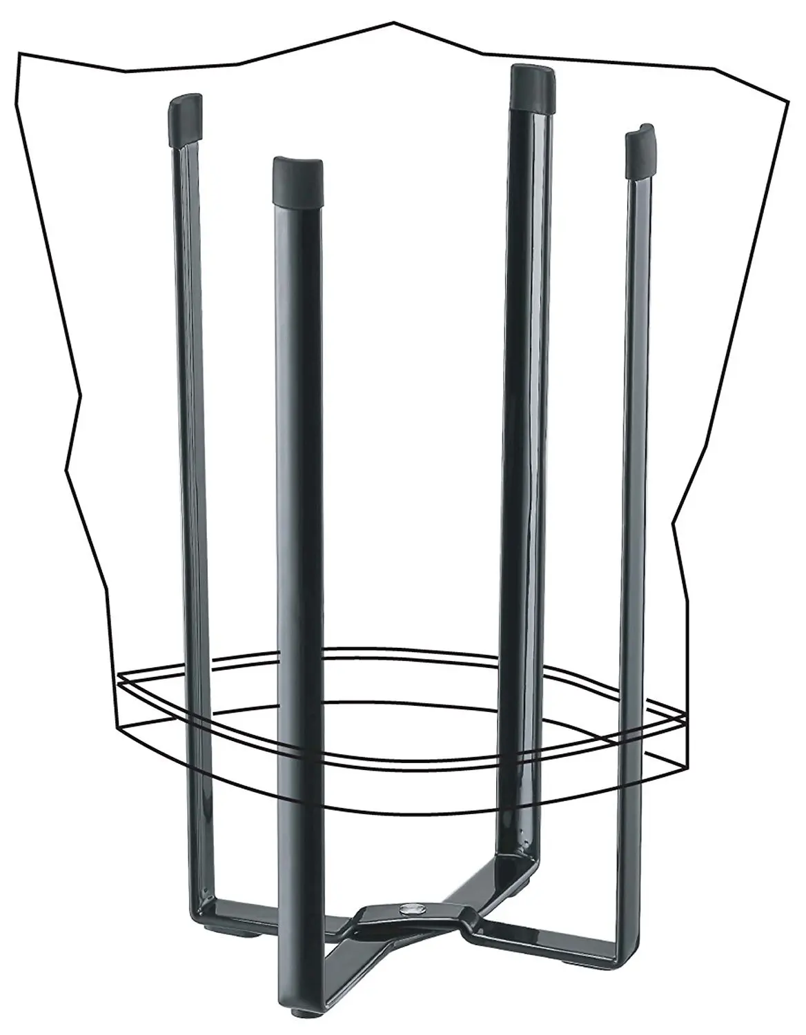 2pcs Creative Receiving Drainage Frame Collapsible Shelf Cooking Cup Drying Kitchen Tools | Дом и сад