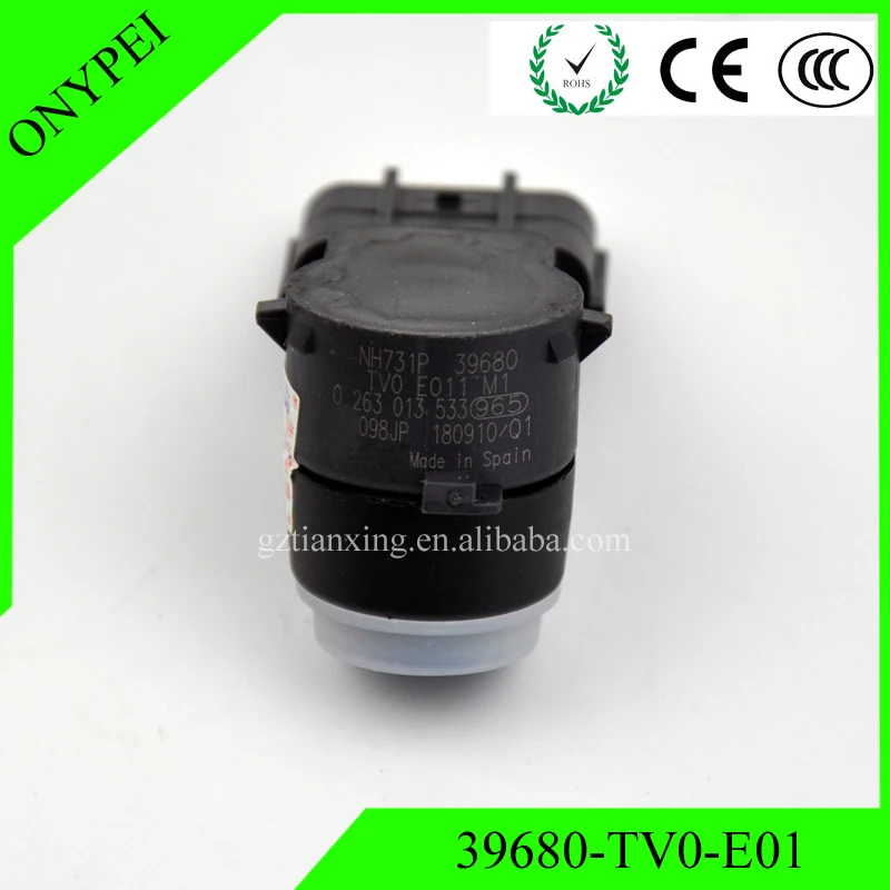 Черный 39680 TV0 E01 TZ5 A01 E01ZG PDC Обратный Датчик парковки для Acura MDX RLX 2014 2016 3.5L