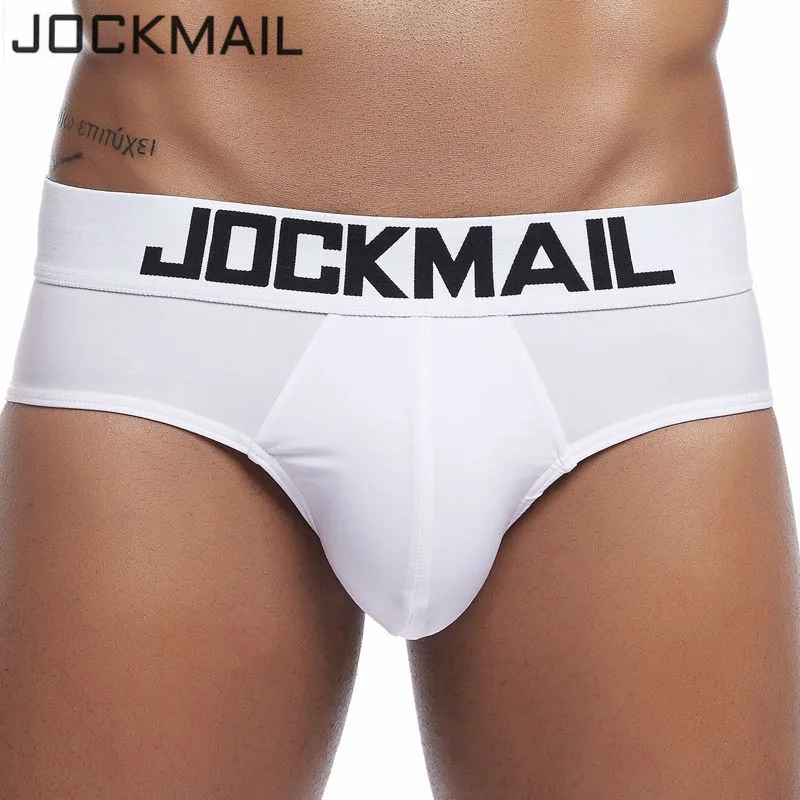 Трусы брифы JOCKMAIL мужские из вискозы пикантное крутое дышащее нижнее белье трусы