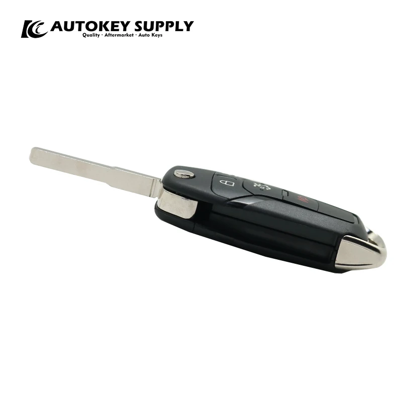Автомобильный-Стайлинг для 2013- Ford Fusion remote flip key 3+ 1 4 кнопки 315 МГц FCCID: N5F-AO8TAA(чип hitag 49 чип) Автомобильный ключ. AKFDC417