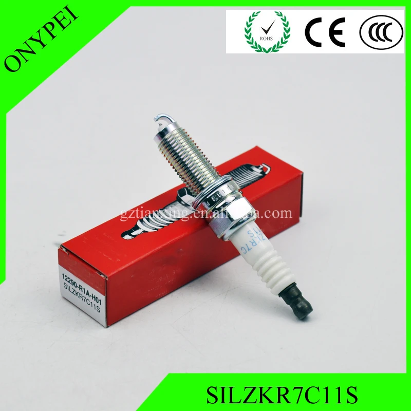 12290 R1A H01 SILZKR7C11S 92932 иридиевая Свеча зажигания для Honda Crider Jade Odyssey Accord Civic SILZKR7C 11S
