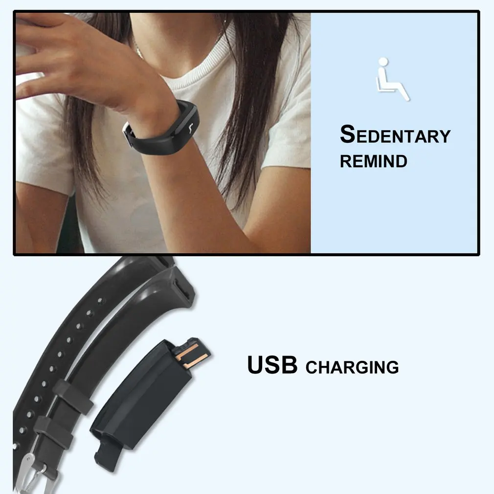 P6 интеллектуальной Bluetooth Smart Браслет цифровой Экран наручные часы модные уличные