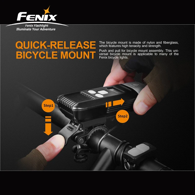 1800 люмен Fenix BC35R Cree XHP50 нейтральный белый светодиодный круглый велосипедный