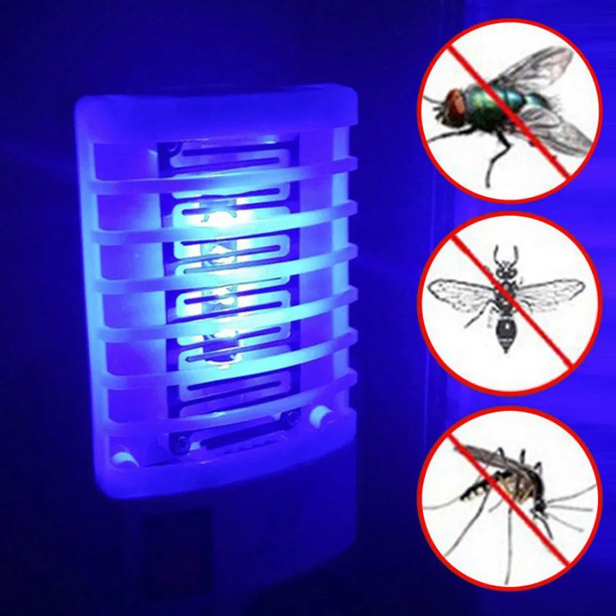 Mosquito Killer с адаптером штепсельной вилки УФ-ловушка для комаров электрическая