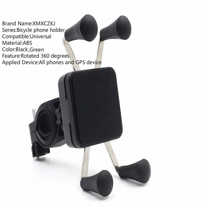 Новая версия Универсальный вращающийся на 360 градусов X-Grip зажим Крепление для велосипеда велосипедный держатель для телефона Подставка для мобильного телефона
