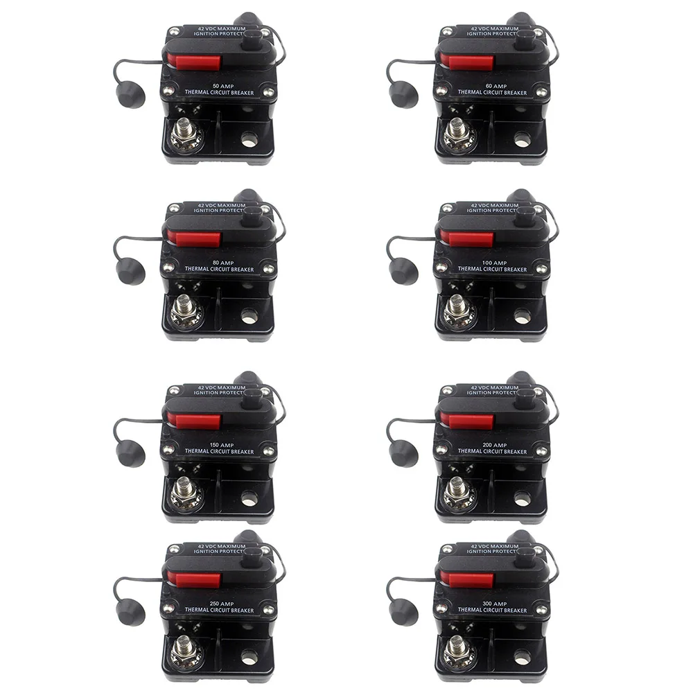 Автоматический прерыватель цепи автомобильного усилителя звука 50 А 60 80 100 150 200 250