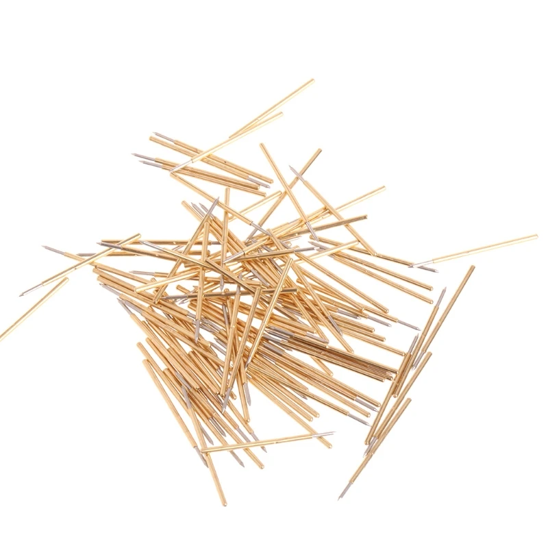 

100Pcs/Bag Spring Test Probe Pogo Pin P50-B1 Dia 0.5mm Length 16.35mm