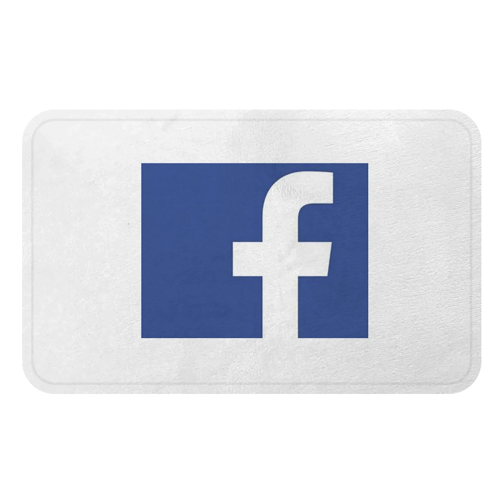 Google Microsoft Facebook Youtube Instagram коврик для ванной декоративные Противоскользящие