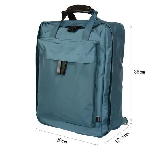 Blue-green color Amletg2018нейлоновая маленькая сумка, Мужская маленькая дорожная сумка, складной рюкзак большой емкости, сумка для выходных, Дамский портативный рюкзак для путешествий - Цвет: Blue-green color