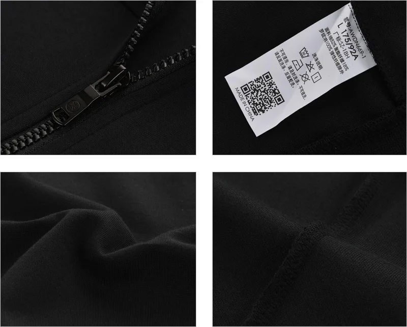 Li-Ning мужская толстовка с капюшоном серии Wade, обычная посадка, 82% хлопок, 18% полиэстер, Удобная подкладка, спортивные топы, свитер AWDN669 MWW1412