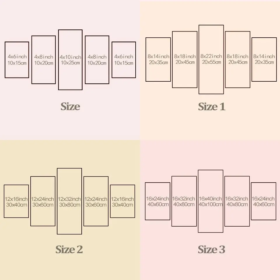 Скандинавская живопись волк снежные горы холст плакат Минималистичная печать