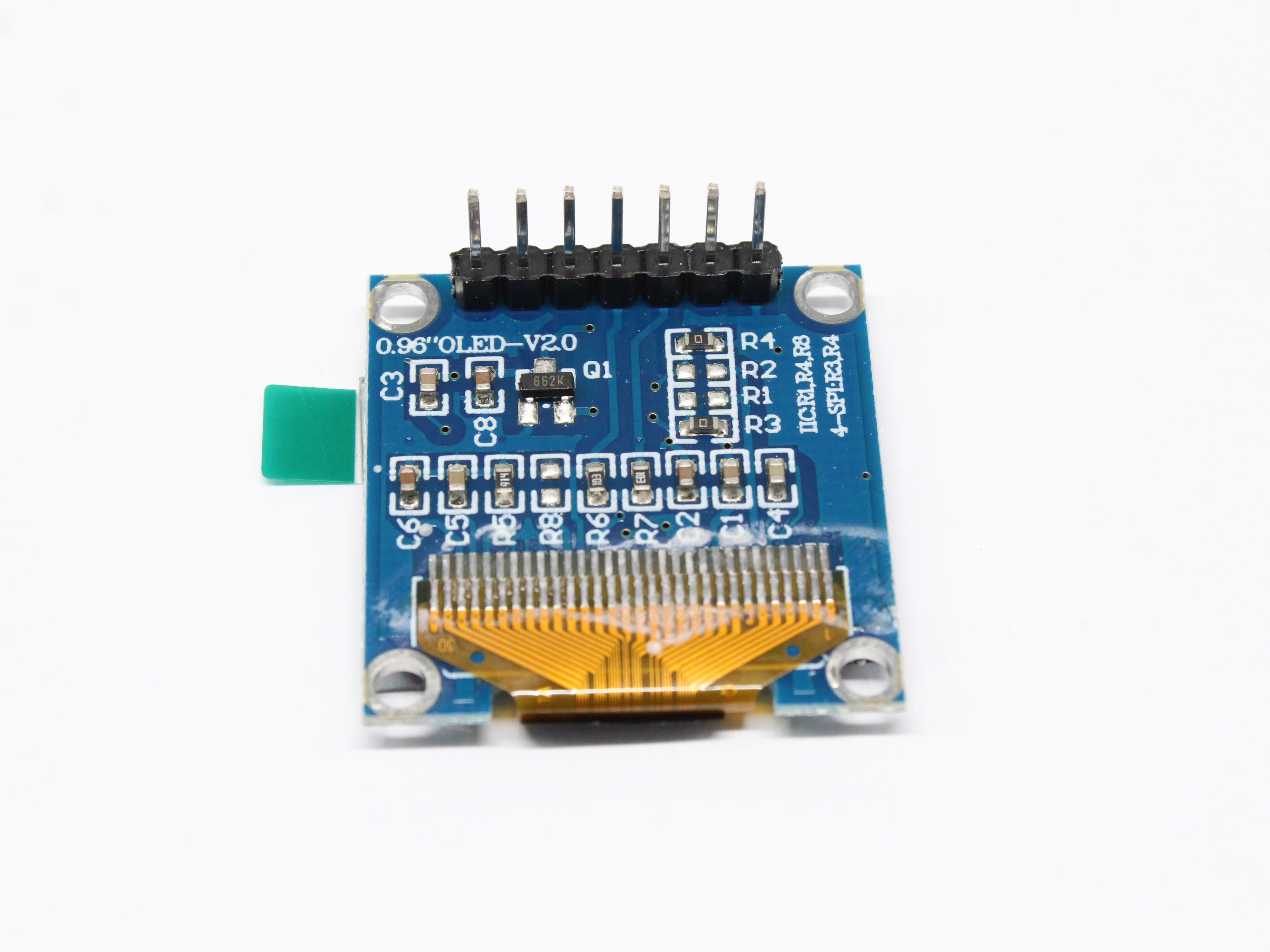 1 шт. 4pin 0 96 "Белый дюймов OLED 128X64 Дисплей модуль 96" IIC I2C общаться для arduino |