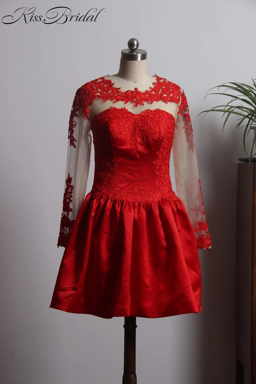 Новейший стиль красные платья для выпускного вечера Короткие атласные 2018 с