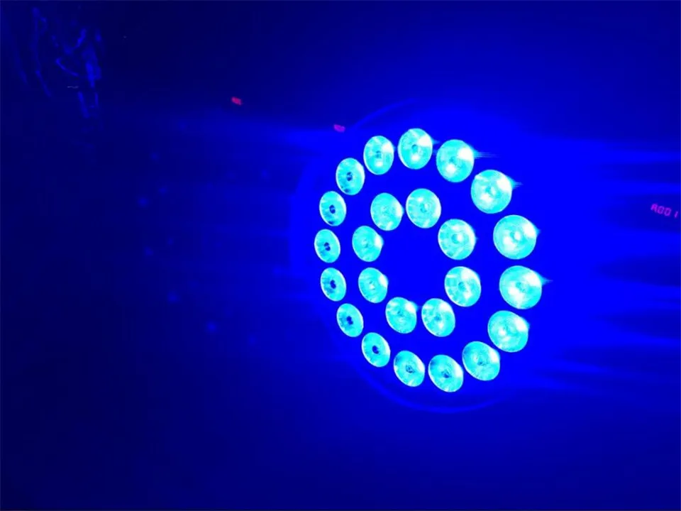 Светодиодный прожектор rgbw 4 в 1 24x12 Вт|led par|luces djdj luces |