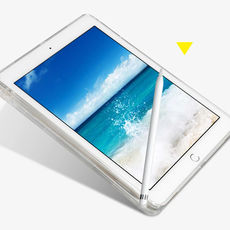 Прозрачный чехол для iPad Pro 11 2018 мягкий накладка из ТПУ 9 7 2017 Air 2 1 10 5 чехлы планшетов