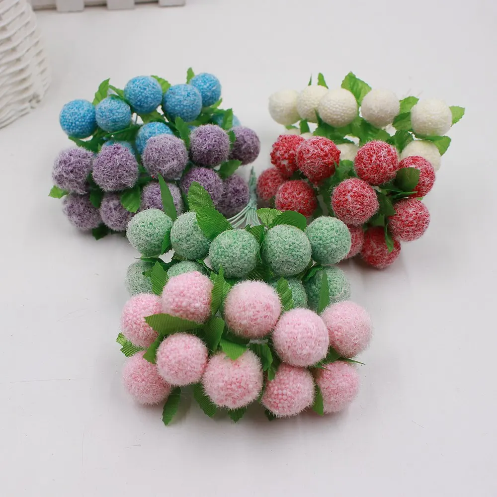 10 шт. фланелевые искусственные цветы для украшения свадебной вечеринки|artificial
