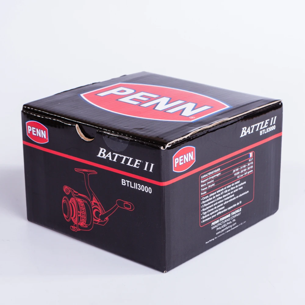 PENN Battle II 3000 8000 5 + 1BB рыболовная спиннинговая катушка полностью металлическая
