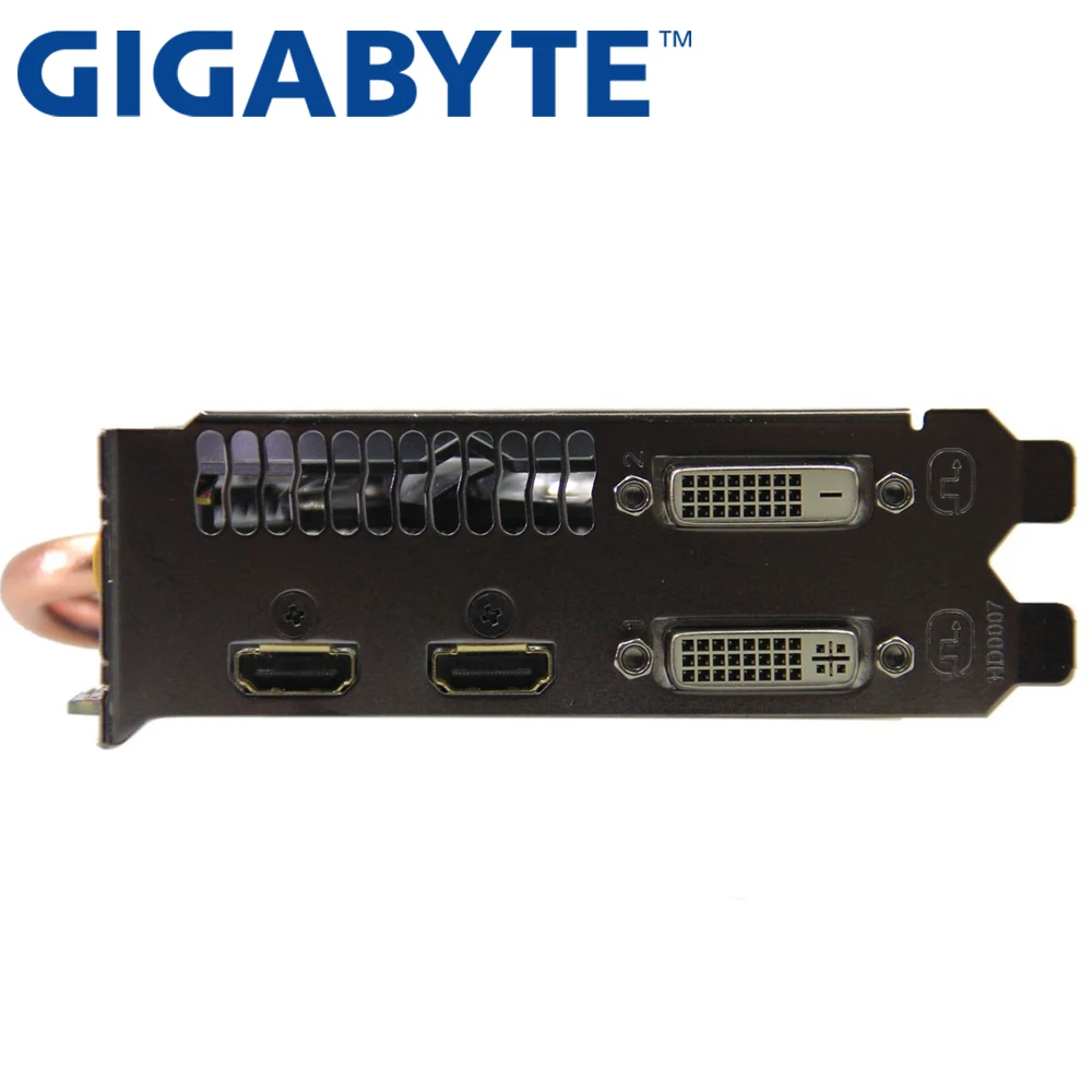 Видеокарта GIGABYTE Оригинал GTX 750 Ti 2 Гб 128 бит GDDR5 видеокарты для nVIDIA Geforce 750Ti Hdmi Dvi б/у VGA