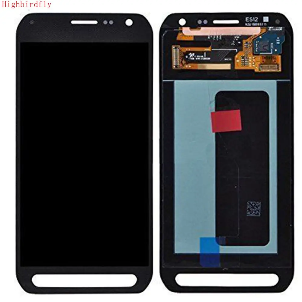 Highbirdfly для Samsung Galaxy S6 Active G890F G890 G890A ЖК экран + сенсорный дигитайзер сборка ремонт