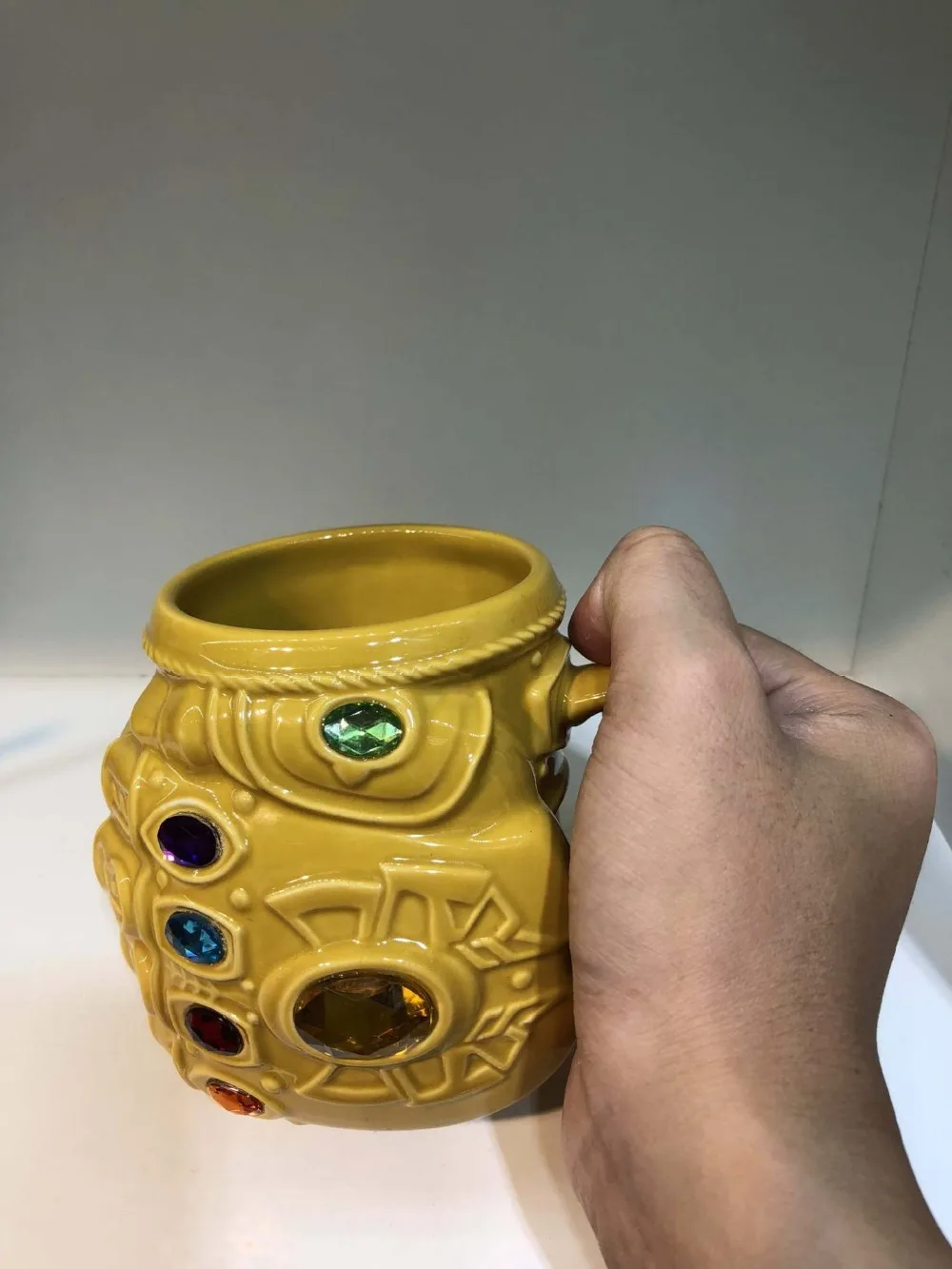 Чашка для косплея Avengers: Infinity War Thanos керамическая чашка в форме кулака реквизит