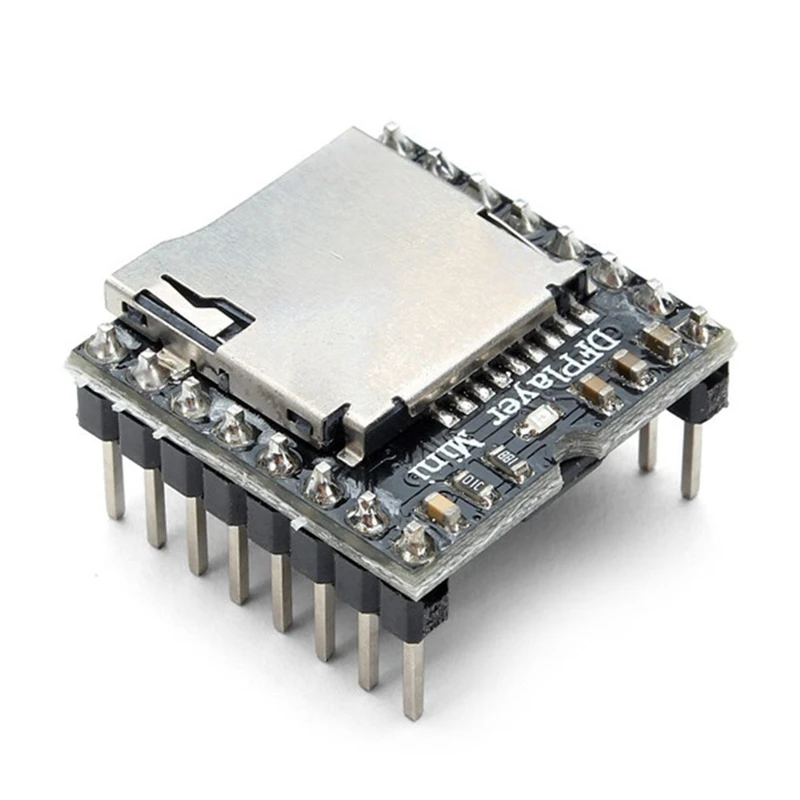 Полный DFPlayer мини mp3-плеер модуль для Arduino черный | Электроника